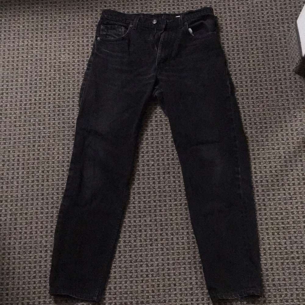 Levi's 550 Relaxed Tapered Black Jeans